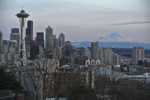 Seattle Skyline & Mt. Rainier